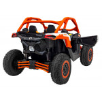Elektrická bugina Maverick Turbo RR STRONG 2x320w oranžová